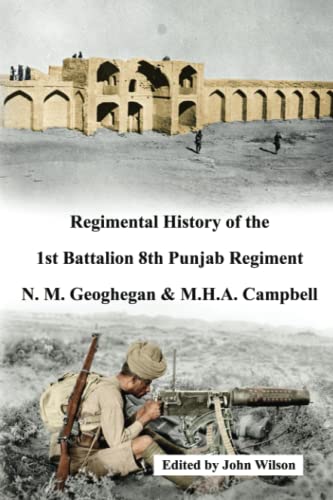 Beispielbild fr Regimental History of the 1st Battalion 8th Punjab Regiment zum Verkauf von GF Books, Inc.