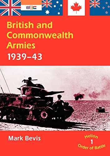 9781874622802: British and Commonwealth Armies 1939-43