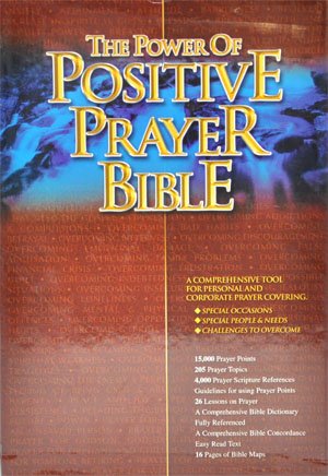 KJV - The Power of Positive Prayer Bible- Black Leather (9781874646402) by Matthew Ashimolowo