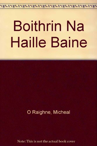 9781874700074: Boithrin Na Haille Baine