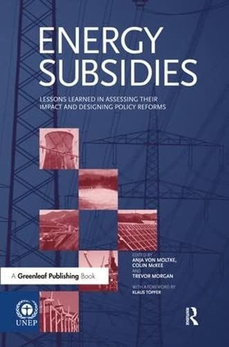 Stock image for Energy Subsidies for sale by Books Puddle