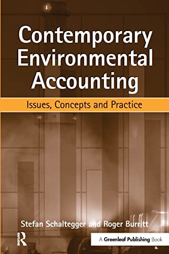 Beispielbild fr Contemporary Environmental Accounting: Issues Concepts and Practice zum Verkauf von Anybook.com