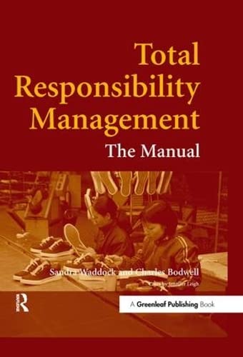 Beispielbild fr Total Responsibility Management: The Manual zum Verkauf von Avol's Books LLC