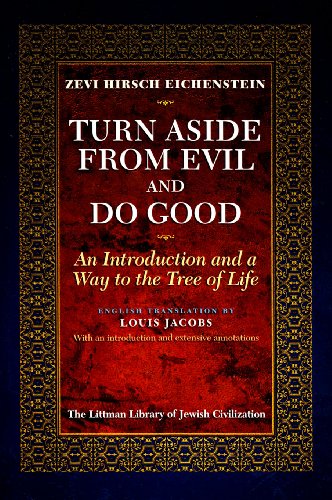 Beispielbild fr Turn Aside from Evil and Do Good: An Introduction and a Way to the Tree of Life (Littman Library of Jewish Civilization) zum Verkauf von Solr Books