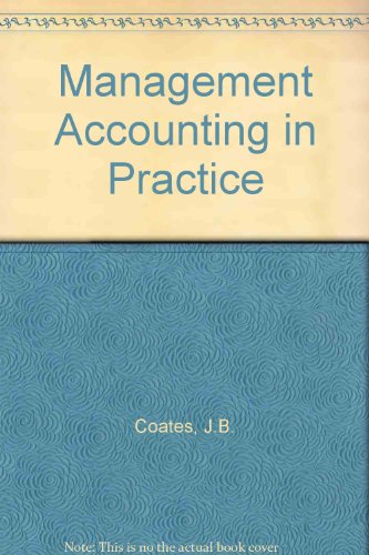 Stock image for Management Accounting in Practice for sale by Anybook.com