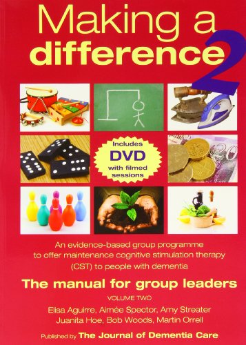 Stock image for Volume Two (Making a Difference 2: An Evidence-based Group Programme to Offer Maintenance Cognitive Stimulation Therapy (CST) to People with Dementia) for sale by WorldofBooks