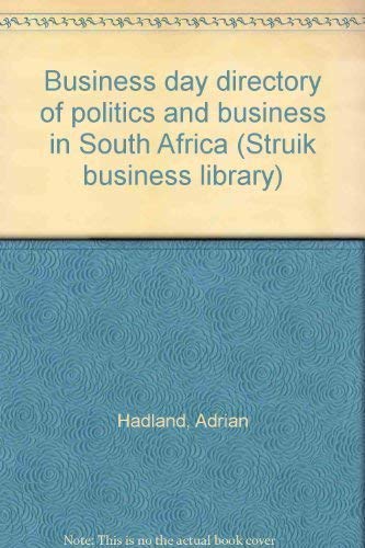 Beispielbild fr Business Day Directory of Politics and Business in South Africa zum Verkauf von Ammareal