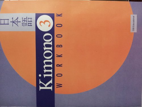 Stock image for Kimono 3: Workbook: Workbook (Kimono) for sale by Irish Booksellers