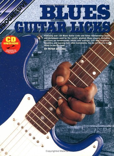 Stock image for CP69057 - Progressive Blues Guitar Licks BooK/CD for sale by Books of the Smoky Mountains