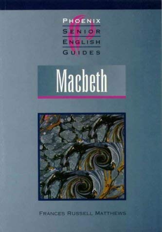 9781875695829: " Macbeth " (Senior English Literature Guides)