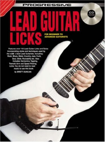 Stock image for CP72600 - Progressive Lead Guitar Licks for sale by Front Cover Books