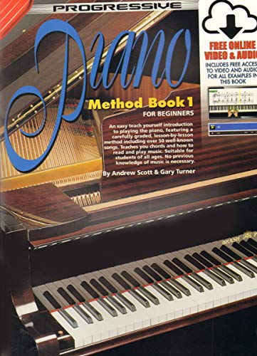 Stock image for 72626 - Progressive Piano Method Book 1 - Book/Online Video & Audio for sale by Austin Goodwill 1101