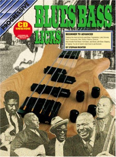 Imagen de archivo de Progressive Blues Bass Licks a la venta por Daedalus Books