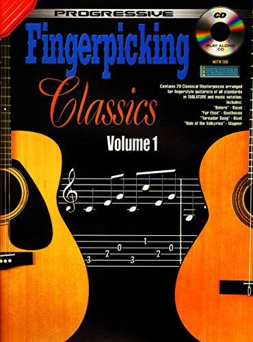 Stock image for CP72649 - Progressive Fingerpicking Classics Volume 1 (Book 1) for sale by Front Cover Books