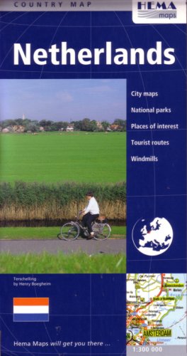 Beispielbild fr Netherlands Country Map by Hema (English, Spanish, French, Italian and German Edition) zum Verkauf von SecondSale