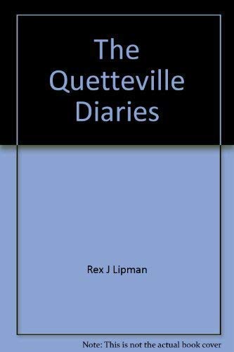 Imagen de archivo de The Quetteville Diaries: The first book of The Anjou Trilogy a la venta por Caryota Book Exchange
