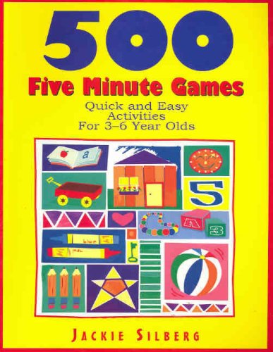 9781876138066: 500 Five Minute Games: Quick and Easy Activities for 3-6 Year Olds