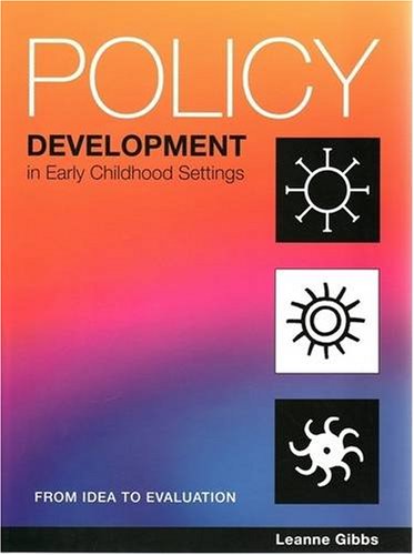 9781876138288: Policy Development in Early Childhood Settings