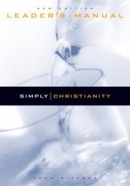 9781876326555: Simply Christianity (Leader's Manual)
