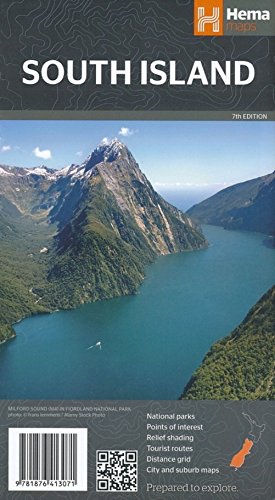 Stock image for South Island- New Zealand 1:1M Hema 2016*** for sale by GF Books, Inc.