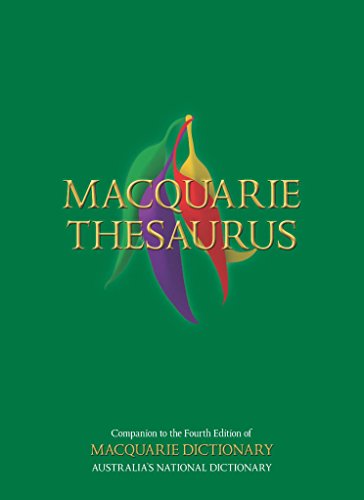 9781876429614: Macquarie Thesaurus