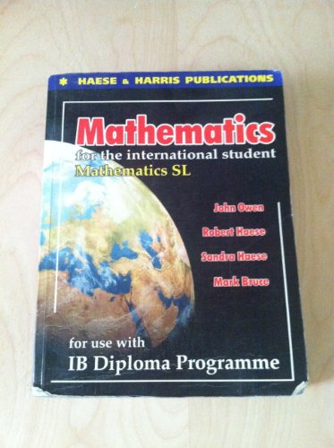 9781876543037: Mathematics for the International Student - Standard Level: International Baccalaureate Diploma