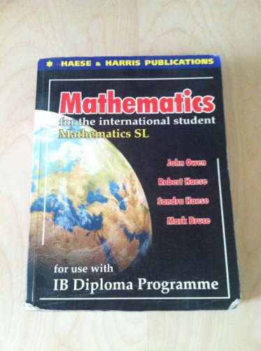 9781876543037: Mathematics for the International Student - Standard Level