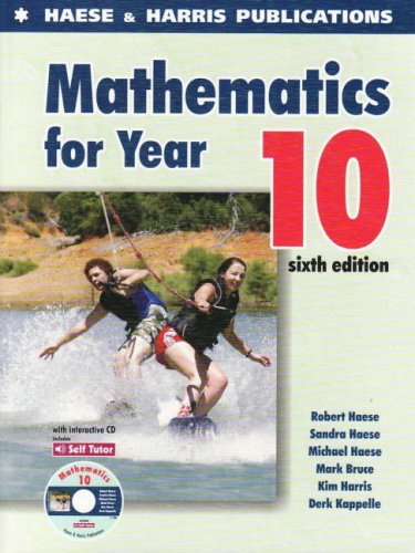 Mathematics for Year 10 (9781876543525) by Michael Haese; Sandra Haese; Kim Harris