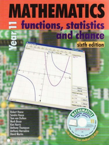 Mathematics for Year 11 and 12 (9781876543648) by Sandra Haese; Tom Van Dulken