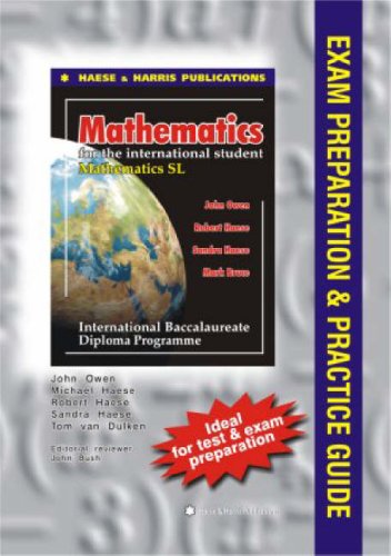 Imagen de archivo de Mathematics Standard Level Exam Preparation and Practice Guide for International Baccalaureate a la venta por SecondSale