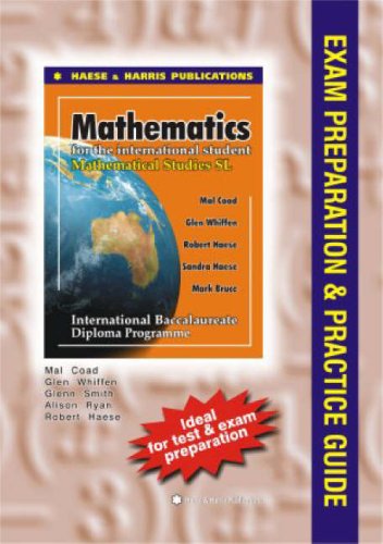 9781876543990: Mathematical Studies SL Exam Preparation and Practice Test for International Baccalaureate