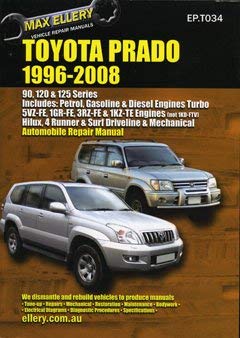 Stock image for Toyota Prado, 1996-2006 : Automobile Repair Manual for sale by Greener Books