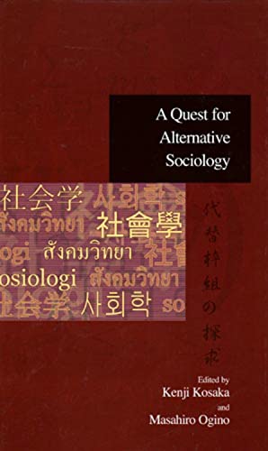 9781876843922: A Quest for Alternative Sociology