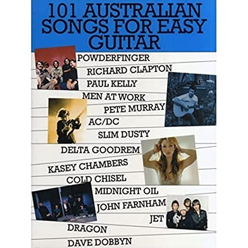 Beispielbild fr 101 Australian Songs For Easy Guitar Gtr zum Verkauf von WorldofBooks