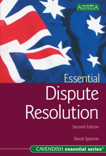 Australian Essential Dispute Resolution, 2E