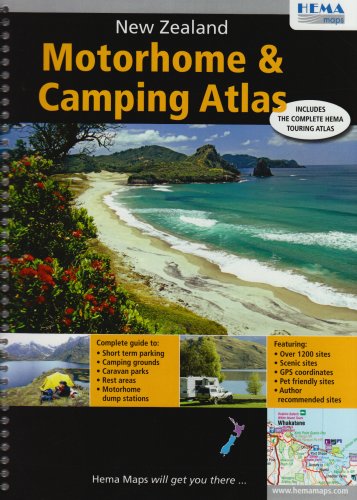 9781877302473: New Zealand Motorhome and Camping Atlas