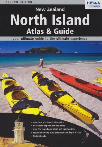 Imagen de archivo de New Zealand - North Island Touring Atlas a la venta por ThriftBooks-Dallas