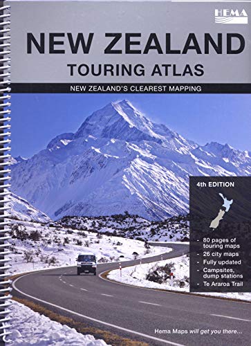 9781877302800: New Zealand touring atlas spir. NP hema-N11/2014