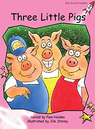 9781877363115: Red Rocket Readers: Pre-Reading Fiction Set B: Three Little Pigs (Red Rocket Readers: Pre-reading Level: Pink)
