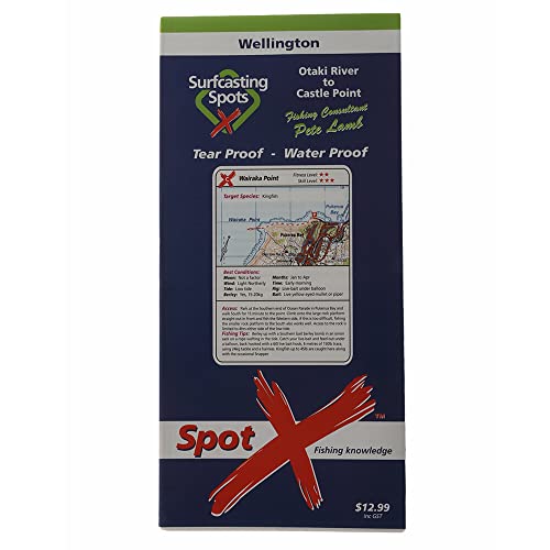 Stock image for Spot X Wellington Surfcasting Map (Paperback) for sale by AussieBookSeller