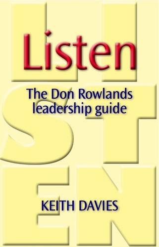 Beispielbild fr Listen: The Don Rowlands Leadership Guide zum Verkauf von medimops