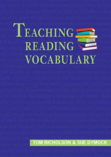 Teaching Reading Vocabulary (Paperback) - Tom Nicholson, Sue Dymock