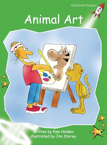 Stock image for Animal Art (Red Rocket Readers, Early Level 4) for sale by Wonder Book