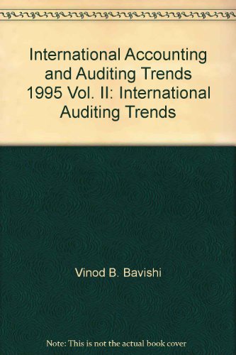 9781877587115: International Accounting and Auditing Trends, 1995 Vol. II: International Auditing Trends