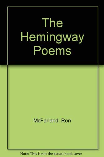 Stock image for The Hemingway Poems -- SIGNED by Author for sale by gigabooks