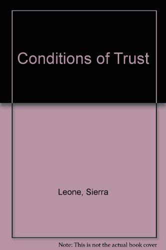 Conditions of Trust