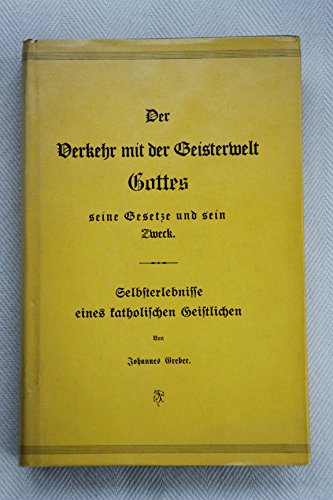 Stock image for Der Verkehr Mit Der Geisterwelt Gottes for sale by Books Unplugged