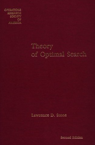 9781877640001: Theory of Optimal Search