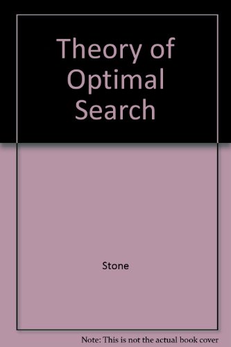 9781877640032: Theory of Optimal Search