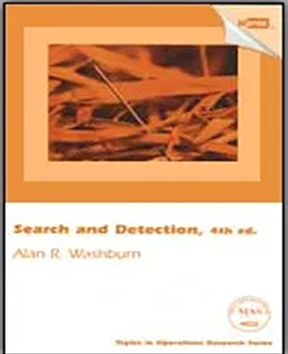 Beispielbild fr Search and Detection zum Verkauf von Better World Books